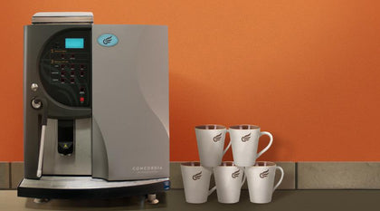 Cafetera, Concordia, automatizada, cafe, gourmet, operación
